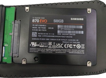 Б/в Ssd накопичувач Samsung 870 evo 500 gb 01-200939113