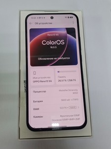 Б/у Мобільний телефон Oppo reno13 5g 12/256gb 01-201007766