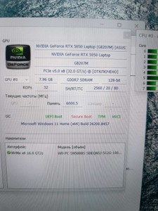 Б/у Ноутбук Asus 15/ryzen 7 260 ddr5/16gb ddr5/ssd 512gb/geforce rtx 5050 8gb 01-201007352