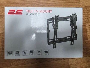 Б/в Кріплення для телевізора 2E tilt tv mount 23-43" 01-201024269