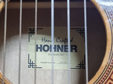 Б/в Акустична гітара Hohner hc 06 01-200933490