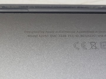 Б/в Ноутбук Apple macbook pro 13 2020 a2251/ core i5 2.0ghz/ ram 16gb/ ssd 512tb/ intel iris plus 01-201047785