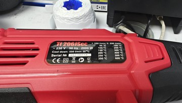 Б/в Фен будівельний Vitals tf 206 jscc 01-201052307