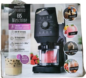 Б/в Морозивниця Gourmetmaxx smoothup eismaschine 01-201023990