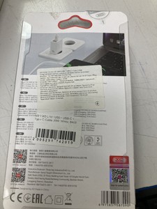 Б/у Сетевое зарядное устройство Xo l161 + type c 01-201103251