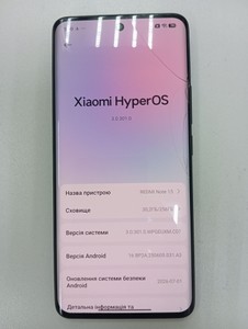 Б/в Мобільний телефон Xiaomi redmi note 15 4g 8/256gb 01-201116149