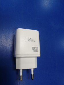 Б/в Мережевий зарядний пристрій Titanum ch45ac gan 45w 01-201123372
