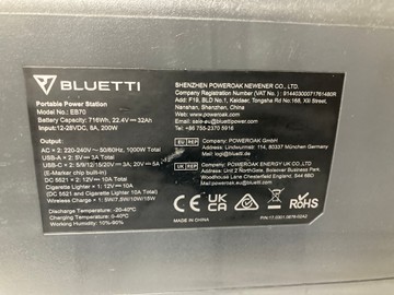Б/у Зарядная станция Bluetti eb70 01-201127062