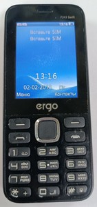 Б/у Мобільний телефон Ergo f243 swift 01-201138506