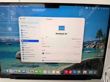 Б/у Ноутбук Apple macbook air 13,6" m2 2022 01-201144753