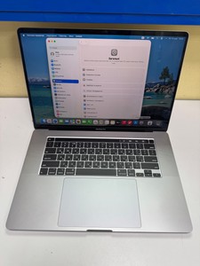 Б/в Ноутбук Apple macbook pro 16" 2019 a2141 core i9 2,4ghz/ram16gb/ssd1tb/uhd graphics 630 01-201142754