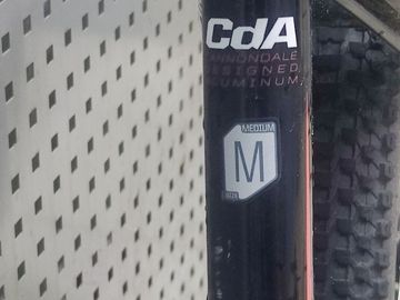 01-200635768: Cannondale trail 26"