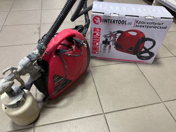 Б/в Фарбопульт з компресором Intertool dt-5060 01-200815451