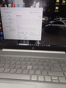 Б/в Ноутбук Hp 15/ryzen 5 3500u ddr4/8gb ddr4/hdd *відсутній/ssd 256 gb/*інтегрована 01-200831341