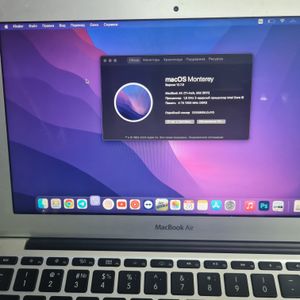Б/в Ноутбук Apple macbook air 11"/ a1370/ core i7 1.8ghz / ram 4gb / ssd 128gb/ intel hd graphics 3000 01-200855516