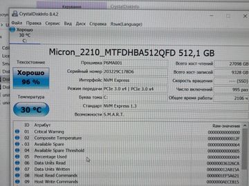 Б/в Ноутбук Asus 15/core i7-10870h ddr4/8gb ddr4/ssd 512 gb/geforce gtx1650ti 4gb 01-200861501