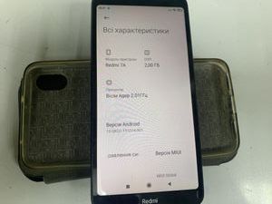 Б/у Мобильный телефон Xiaomi redmi 7a 2/32gb 01-200860570