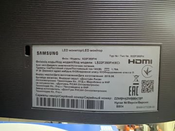 Б/в Монітор Samsung ls22f350fhixci 01-200862913