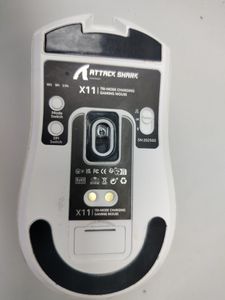 Attack Shark x11 wireless gaming mouse with charging dock