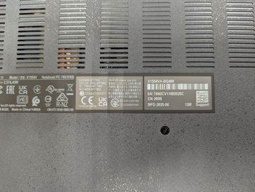 Б/в Ноутбук Asus 15/core i3-1315u ddr5/16gb ddr4/hdd *відсутній/ssd 512 gb/*інтегрована 01-200873247