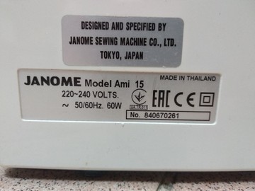 Б/в Швейна машина Janome ami 15 01-200930743