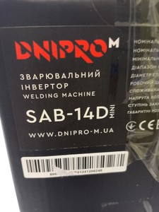 Б/в Зварювальний апарат Dnipro-M sab-14d mini 01-200955879