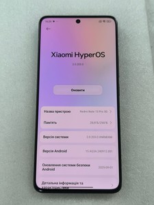 Б/в Мобільний телефон Xiaomi redmi note 13 pro 5g 8/256gb 01-200890933
