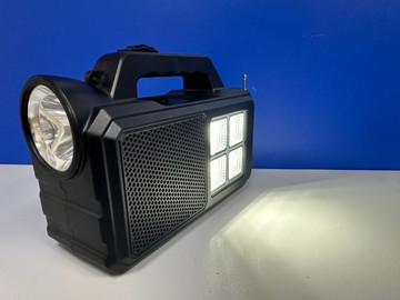Б/у Фонарик Gdplus gd-8077fm с блютуз колонкой 01-200963637