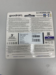 Б/в Ssd накопичувач Goodram cx400 gen.2 256 gb 01-200967810