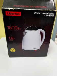 Б/в Електрочайник Liberton lek-6801 01-200983385