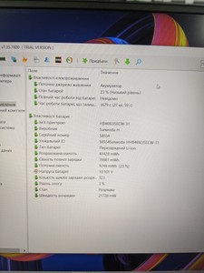 Б/в Ноутбук Huawei 15/core i3-10110u ddr4/8gb ddr4/ssd 256 gb/*інтегрована 01-200990374
