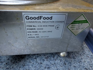 Б/у Плита электрическая Goodfood ic35 wok 01-200994690