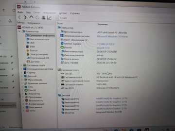 Б/в Ноутбук Hp 14/core i7-1255u ddr5/8gb ddr5/ssd 256 gb/*інтегрована 01-200924598