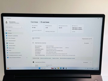 Б/в Ноутбук Lenovo 15/ryzen 7 5825u ddr4/16gb ddr4/ssd 512 gb/*інтегрована 01-201002222