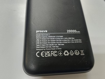 Б/в Повербанк Proove illuminator 2 20000mah pd qc 22.5w 01-201007169