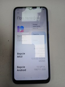Б/в Мобільний телефон Xiaomi redmi 9a 2/32gb 01-201026501