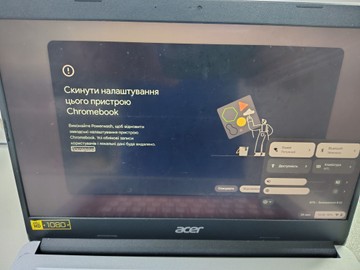 Б/в Ноутбук Acer 14/celeron n4120 ddr4/4gb ddr4/hdd *відсутній/ssd 48 gb/*інтегрована 01-201045477