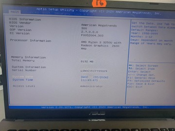 Asus 15/ryzen 3 3250u ddr4/8gb ddr4/hdd *відсутній/ssd 256 gb/*інтегрована