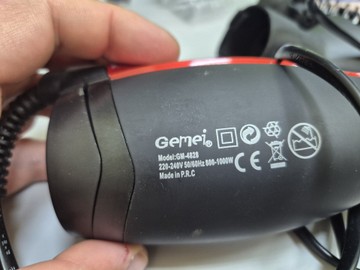 Б/в Фен-щітка Gemei gm 4828 01-201064429