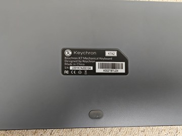 Б/в Клавіатура Keychron k7 01-201063933