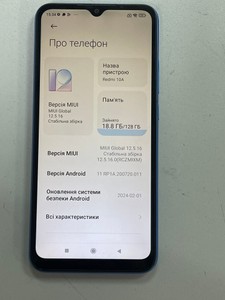 Б/в Мобільний телефон Xiaomi redmi 10a 4/128gb 01-201129360
