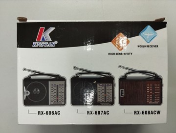 Б/в Радіоприймач Knstar rx-606ac / 82110 01-201127955