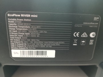 Б/у Зарядная станция Ecoflow river mini 01-201159672
