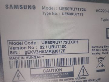 Б/у Телевизор Samsung ue50ru7172 01-200809388