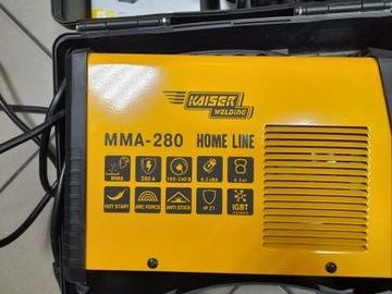 Б/в Зварювальний апарат Kaiser Welding mma-280 home line 01-200817514