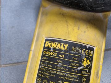 Б/в Кутова шліфмашина Dewalt dwe492 01-200817741