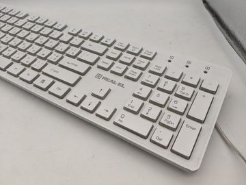 Б/у Клавиатура Real-El comfort 7070 backlit 01-200838220