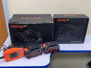 Б/у Набор инструментов Dnipro-M dsc200 bc ultra / djs-200 bs ultra/2акб 4ah /зп 01-200836304