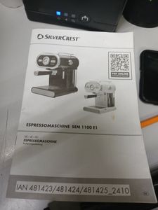 Б/в Кавоварка Silvercrest sem 1100 e1 01-200848517
