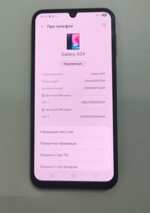 Б/у Мобильный телефон Samsung galaxy a24 sm-a245f 6/128gb 01-200886621